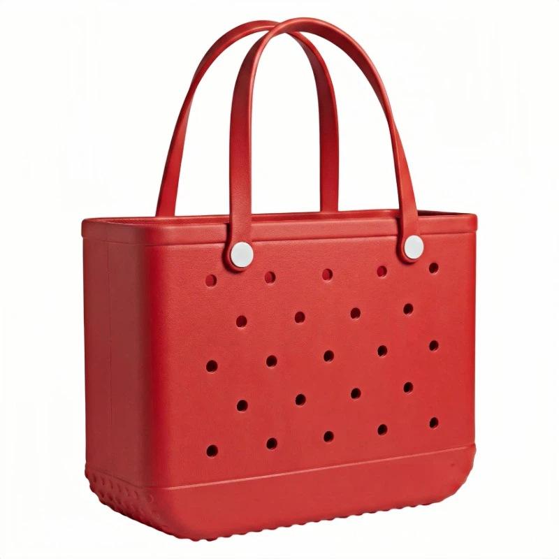 Borsa da Spiaggia EVA Grande Capacità Borsa a Rete Donna Borsa da Viaggio Custodia Accessori Fai-da-te Impermeabile Leggera