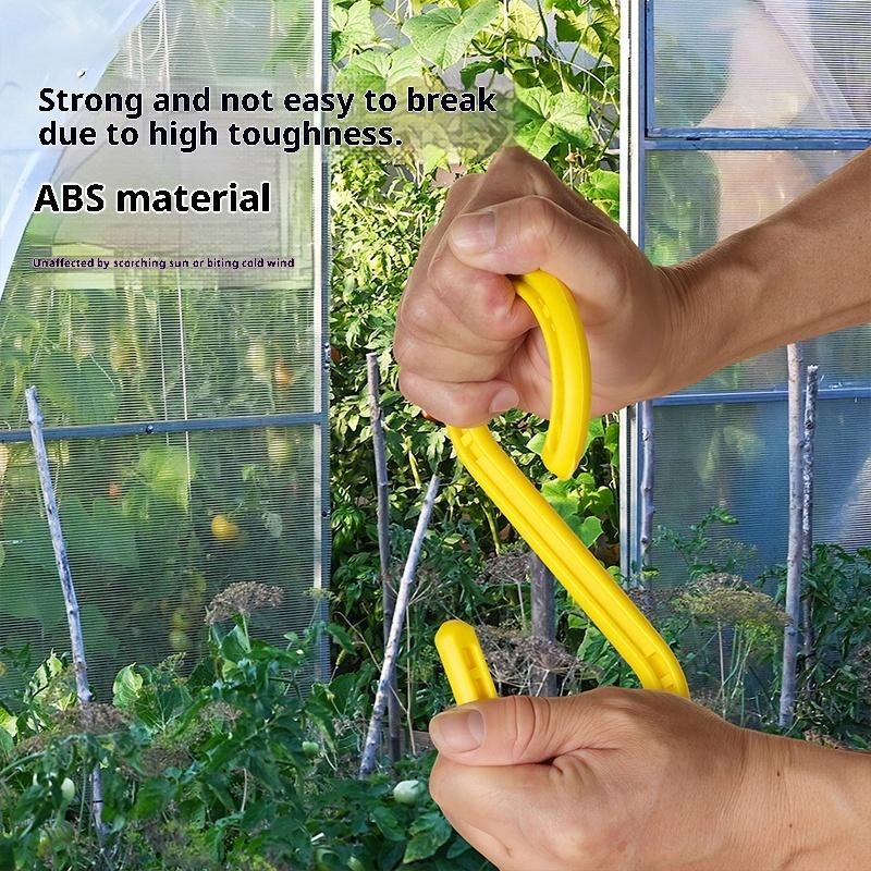 Multifunctional High Hardness Hook for Greenhouse Ventilation Strong Load Bearing for Plant Hanging System