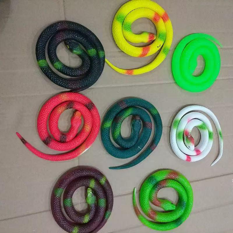 Cobra Snake Simulation Toy - Large Soft Rubber Educational & Scary Animal