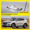 2X Exterior Door Handle For 2016- Hyundai Tucson Front+Rear Driver Side EOOK