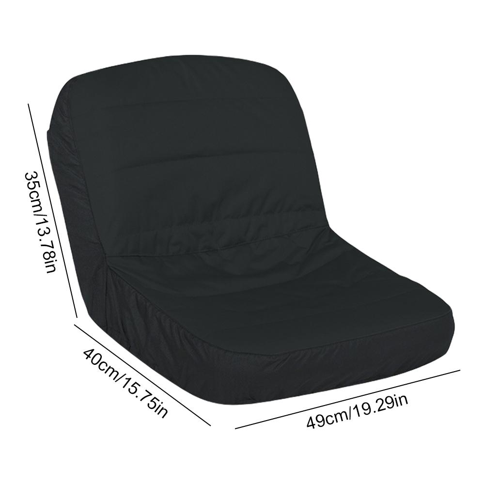 Riding Lawn Mower Seat Cover 600D Oxford Tractor Seat Cover Comfortable Waterproof Cushion Protective Seat Cover for John Deere