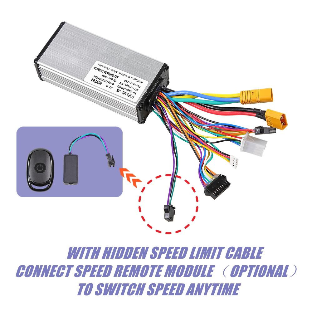Original 48V 28A Controller for AUSOM L2 MAX Single-Motor & KUGOO F3 PLUS Electric Scooter L2MAX F3PLUS 48V28A 2024 2025 Version