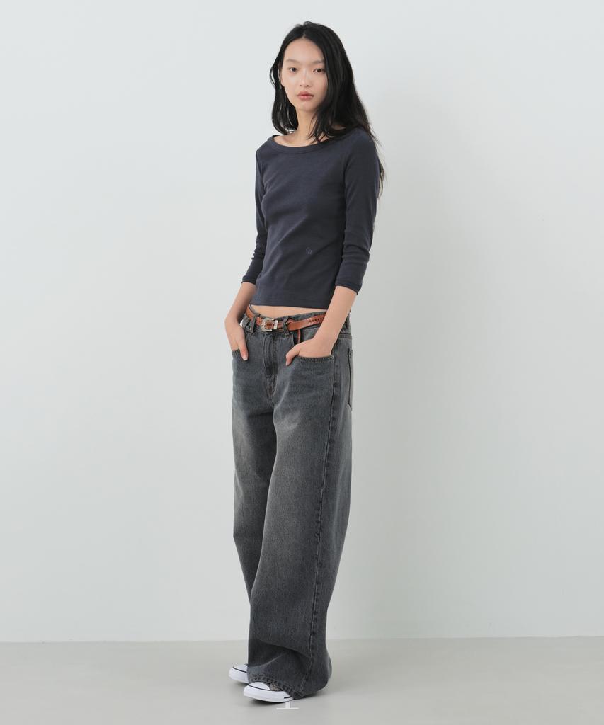 CITYBREEZE Cotton Boat Neck Long Sleeve T-Shirt (Basic)_4 Colors