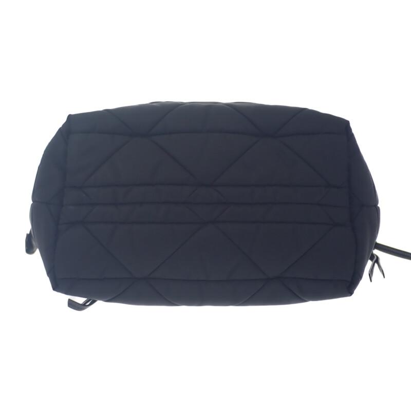 Prada 1BG436 Tote Bag Black Nylon Women