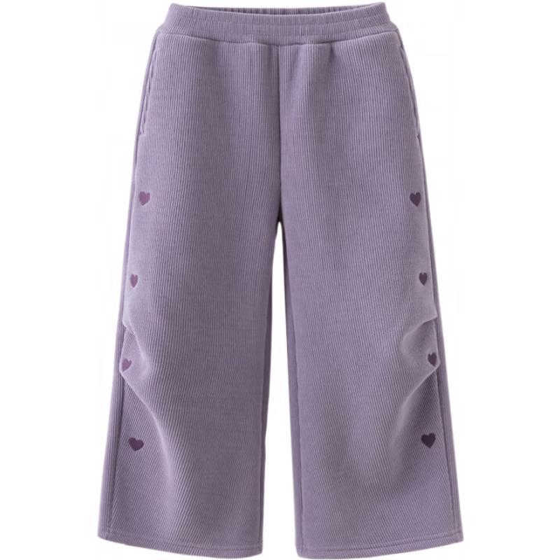 David & Bella Girls  Chenille Fleece-Lined Wide-Leg Pants 160 cm