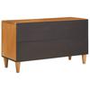 TV Cabinet with Drawers 80 X 33 X 46 Cm Solid Mango Wood