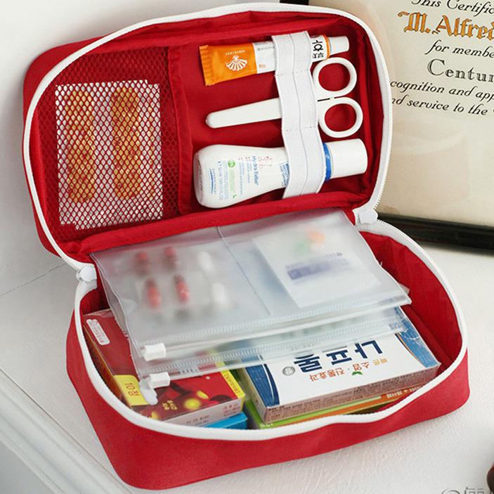 Korean Fashion Portable First Aid Medicine Storage Bag
