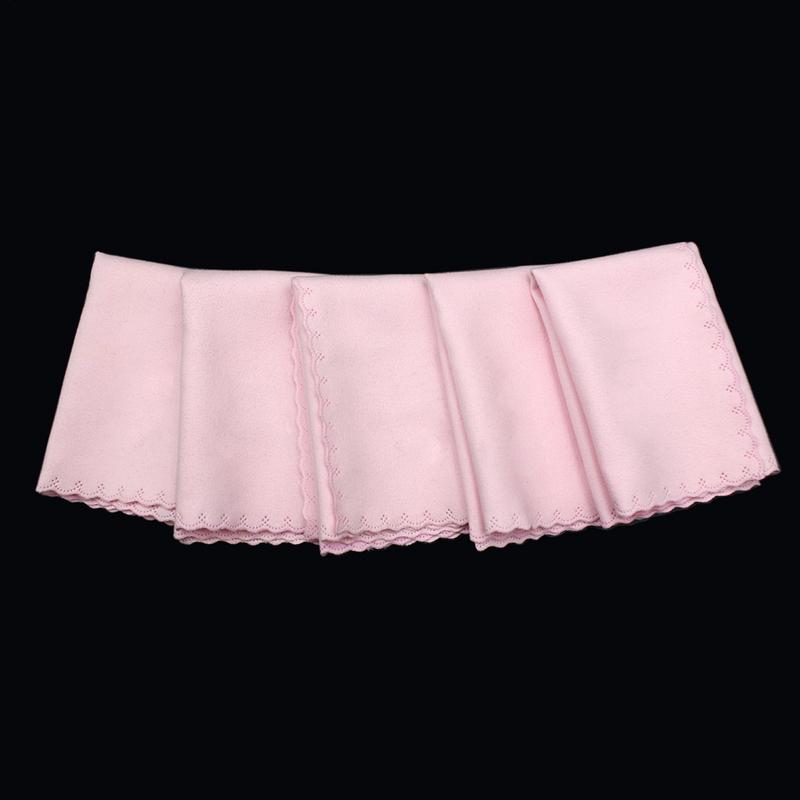 Cleaning Microfiber Cloths 5 Pieces Electric Bass Wiper Anti Static Polishing Cloth For Piano Violin Guitar Electric Bass Wind