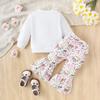Kids Casual Long-Sleeve Set, Comfortable Daily Wear Outfits