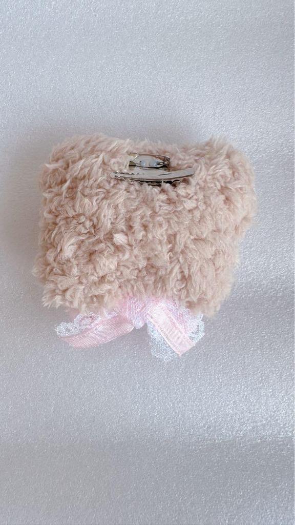 [USED] Lily Sanrio Artist Teddy Bear Handmade Plush Brooch Single Item