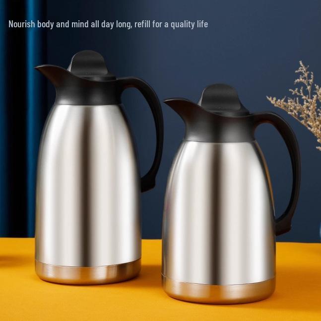 Stainless Steel Double-Layer Vacuum Insulated Coffee and Chickpea Pot