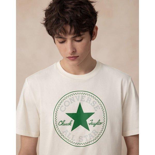 Converse STandard FiT Футболка с нашивкой Белый Mch737 W2y 100