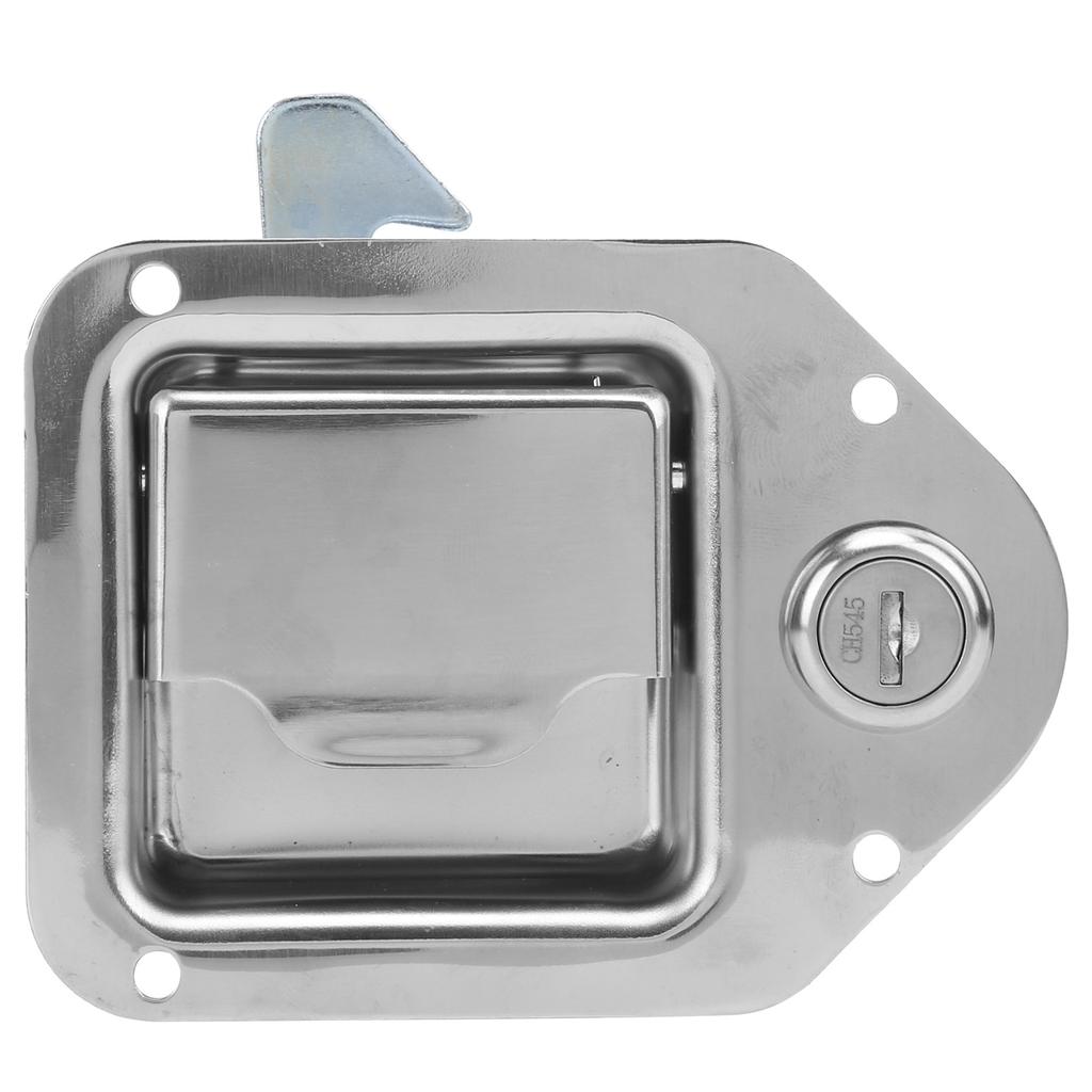 Car Door Lock T Shape Stainless Steel with 2 Keys Replacement for Metal Power Distribution Cabinet