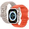 Ocean Silicone Strap For Apple Watch Ultra 2 49mm 45mm 41mm 44mm 40mm 42mm Breathable Bracelet For iWatch 9 8 7 6 5 4 3 SE Band