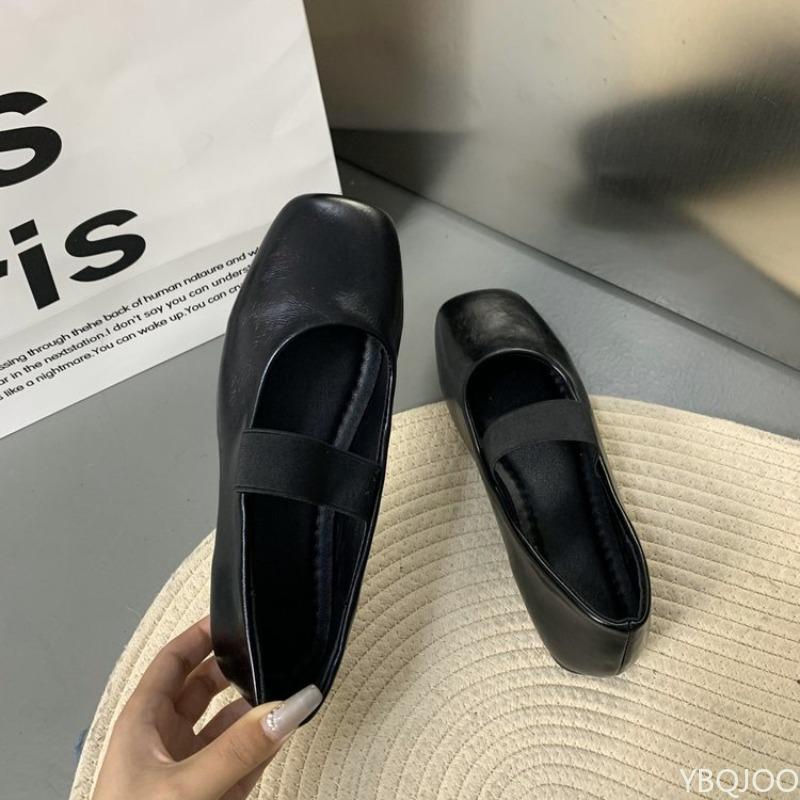 2026 new Fashion Shallow mouth women shoes Spring Autumn Ladies Comfort Soft Sole shoes Square Toe Women Ballet Flats Shoes