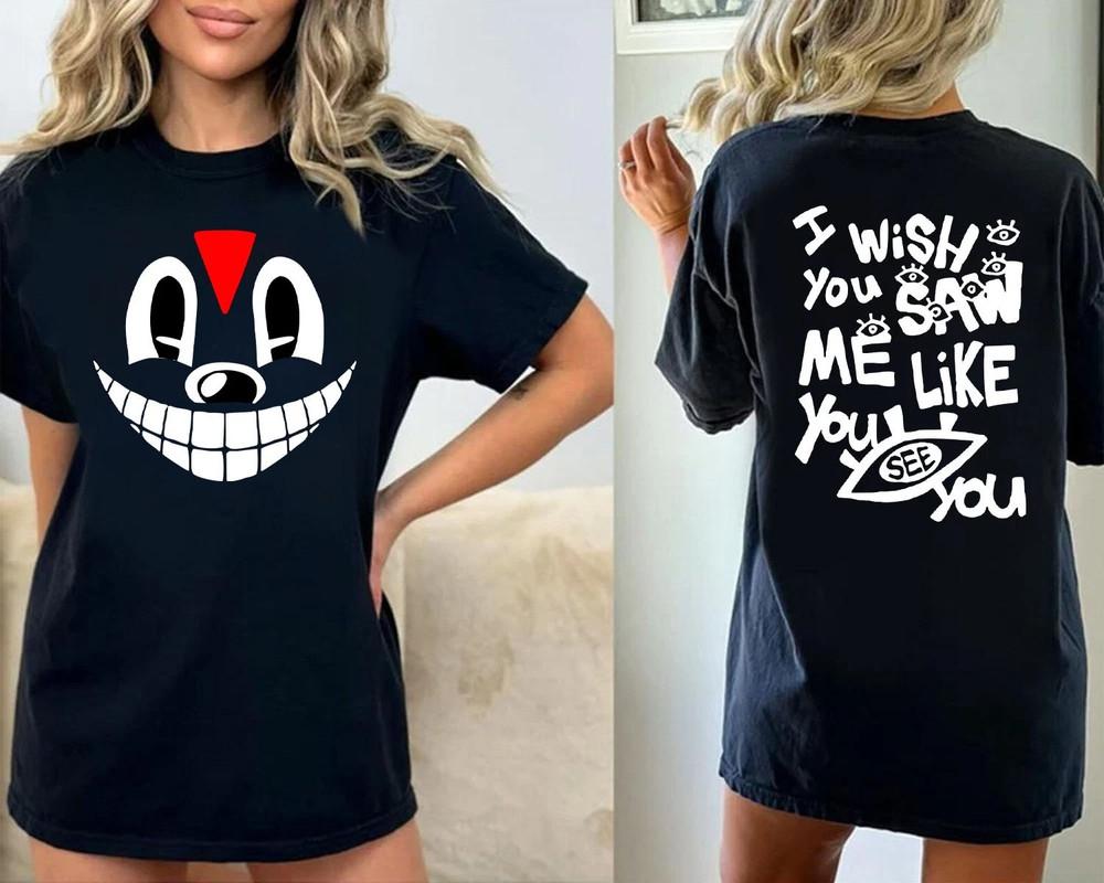 

Lil Darkie Североамериканский тур 2025 Концертные подарки для фанатов Двусторонняя футболка L