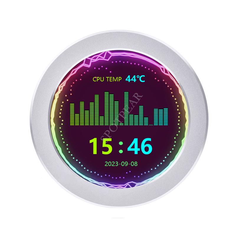 

2.8-Inch USB Round Water-Cooled Display with 480x480 Resolution & Sound Pickup Function