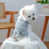 Denim Doggie Pet Jacket Sleeveless Vest Jeans Coat Autumn Spring Wear Apparel For Small Medium Dog XS XL Cat Puppy Clothes Goods