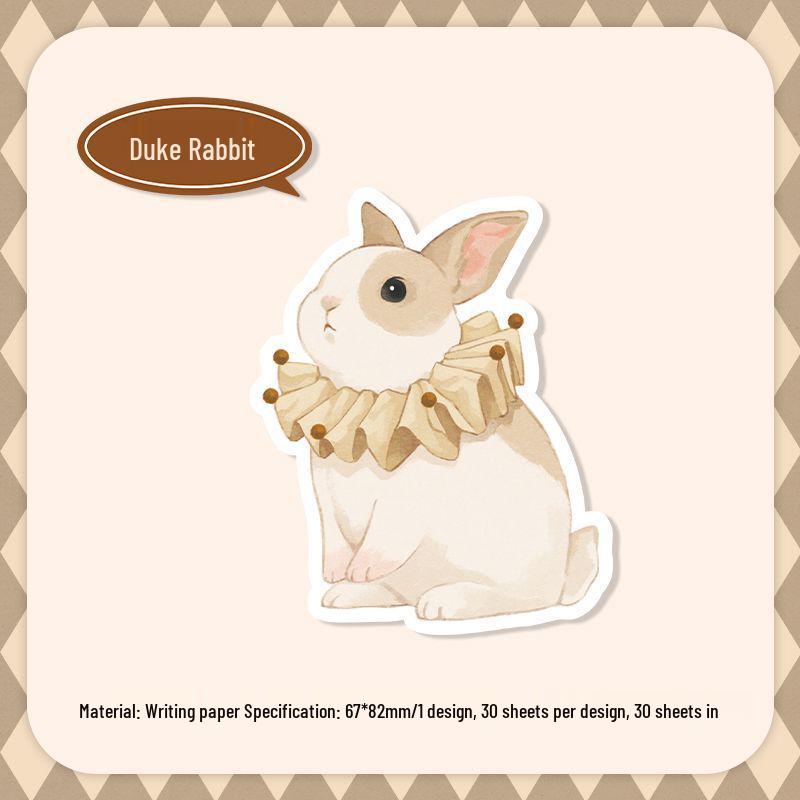 Infeel.Me Cute Forest Recorder Sticky Notes - Cartoon Check-in Planner for Students