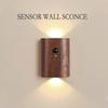 Gift Induction Wall Lamp Sensor Wall Light ED Light for Bathroom Hallway Bedroom Wood LED Multipurpose Magnetic Wall Lamp