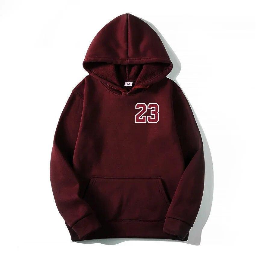 Autumn and Winter Basketball Hoodies Unisex's and Women's Sweatshirts Printed Loose Hoodies Fashion Cheap Hip Hop Street Sweatshirt
