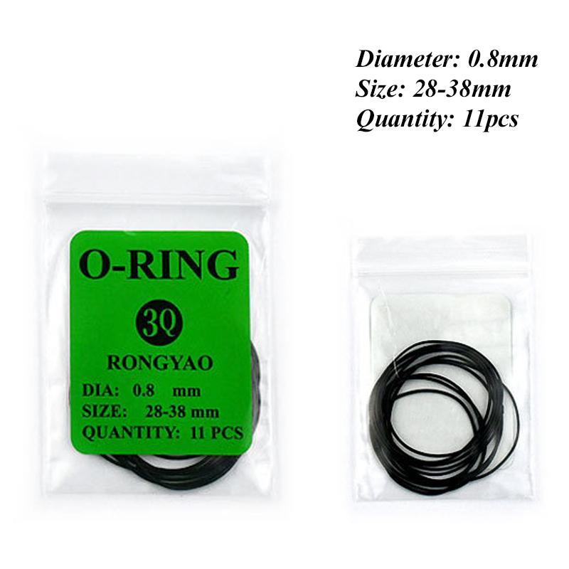 Grasso per Guarnizioni Orologi Strumento di Riparazione 0,5 mm 0,6 mm 0,7 mm 0,8 mm Guarnizione O-Ring Sigillante Impermeabile Professionale per Guarnizioni Orologi Orologiaio