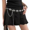 High-End Retro Bohemian Metal Waist Chain for Women