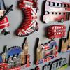 British Fridge Magnets London Bus  Big Ben Manchester Windsor Oxford Bear England Magnetic Fridge Stickers Collection Gifts