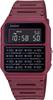 Wristwatch with Calculator Data International In Original Box [Casio Standard] Function, CA-53WF Bank, Model, (Bordeaux (CA-53WF-4B))
