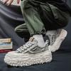 Trendy 2025 Spring New Versatile Fabric Thick Bottom Height Increasing Casual Sports Super Hot Casual Men's Shoes sneakers men