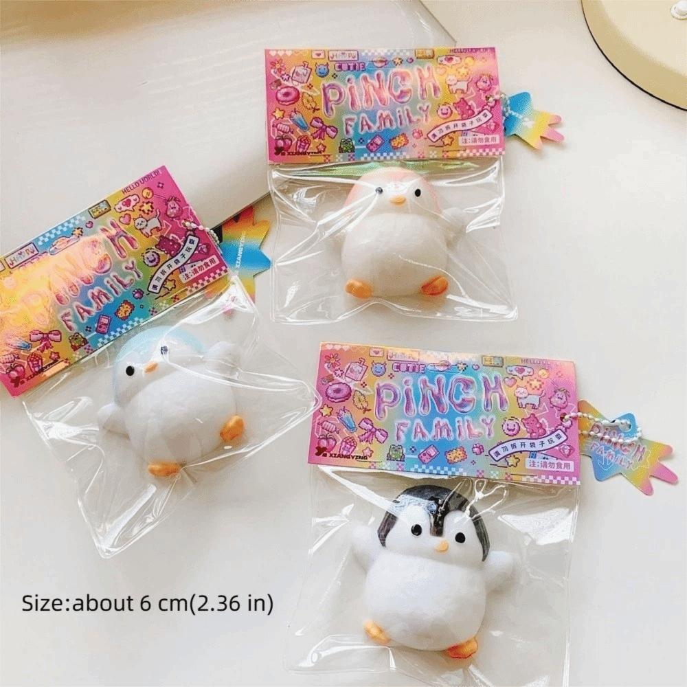 Mini Penguin Squeeze Squishy Toys Soft Decompression Toy New Sensory Fidget Toy Gifts