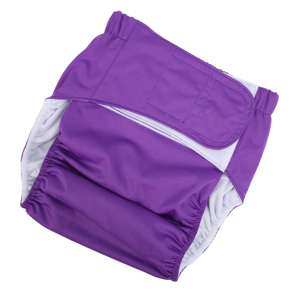 Adult Cloth Diaper Reusable Washable Elderly Incontinence Protection Nappies Underwear for
