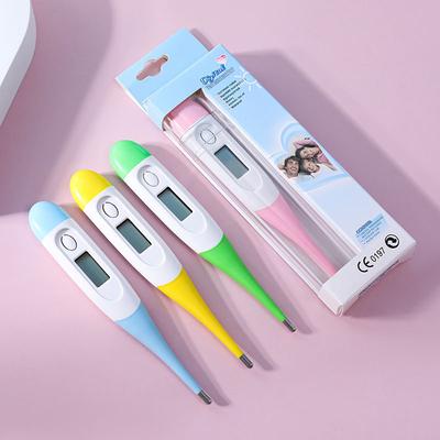 Erwachsenen Kopf Oral Achsel Temperatur Messinstrument Elektronisches Digitalthermometer Weicher Kopf Hausapotheke Fieber Baby