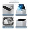 12L Smart Sensor Mülleimer: Automatisch & Manuell, Wasserdicht, Desodorierend, Sterilisation für Küche & Toilette