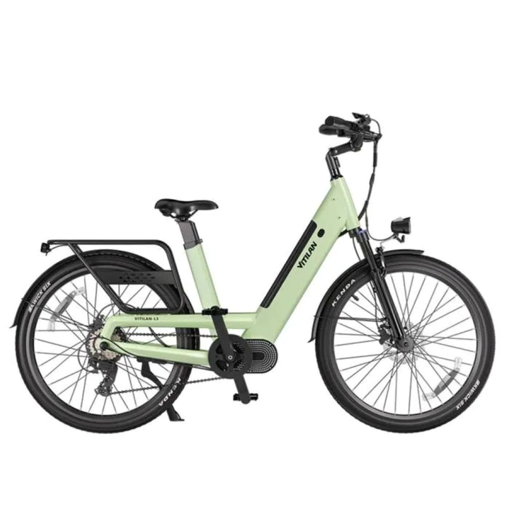 Electric bicycle VITILAN L5, 500W motor, 48V 15Ah battery, top speed 40 km/h, cruising range 100km, 26x 2.4-inch tires