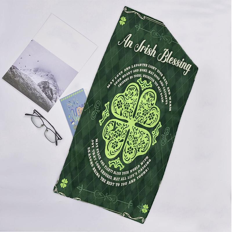Irish Fashion Beach Towel: Ideal for Summer Adventures Soft, absorbent and quick drying suitable for swimming and bathing