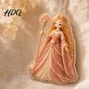 Double-sided Printed Ornaments 2D Flat Acrylic Christmas Ornaments Bead Embroidered Art Goddess