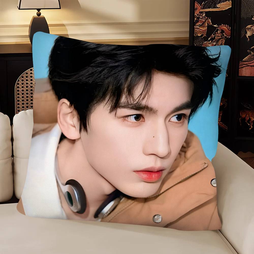 Actor ZhangLingHe Pillow Case Fashion Square Pillowcase Bedroom Sofa Room Ins Decoration Leisure