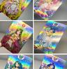 diy 10pcs/set Sailor Moon Tsukino Usagi Self Control Collect Signature Trading Flash Card Anime Cartoon Christmas Gift To10