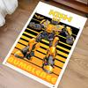 Custom personalization Bumblebee Print Area Rug - Soft, Washable Non-Slip Indoor Mat,Living Room,Home&Office Decorative Rug