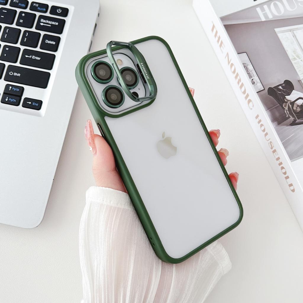 Metal Lens Bracket Suitable for IPhone 16 Pro Mobile Phone Case Apple 15 Titanium Gray with Lens Film Protective Case