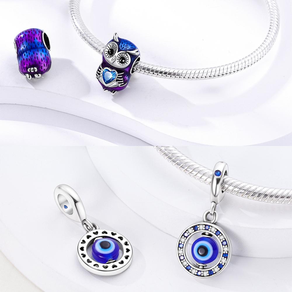 Copper Plated Charms For Woman Beads Fit Original Bracelet Making Dangle Charm Fashion Jewelry Pendants