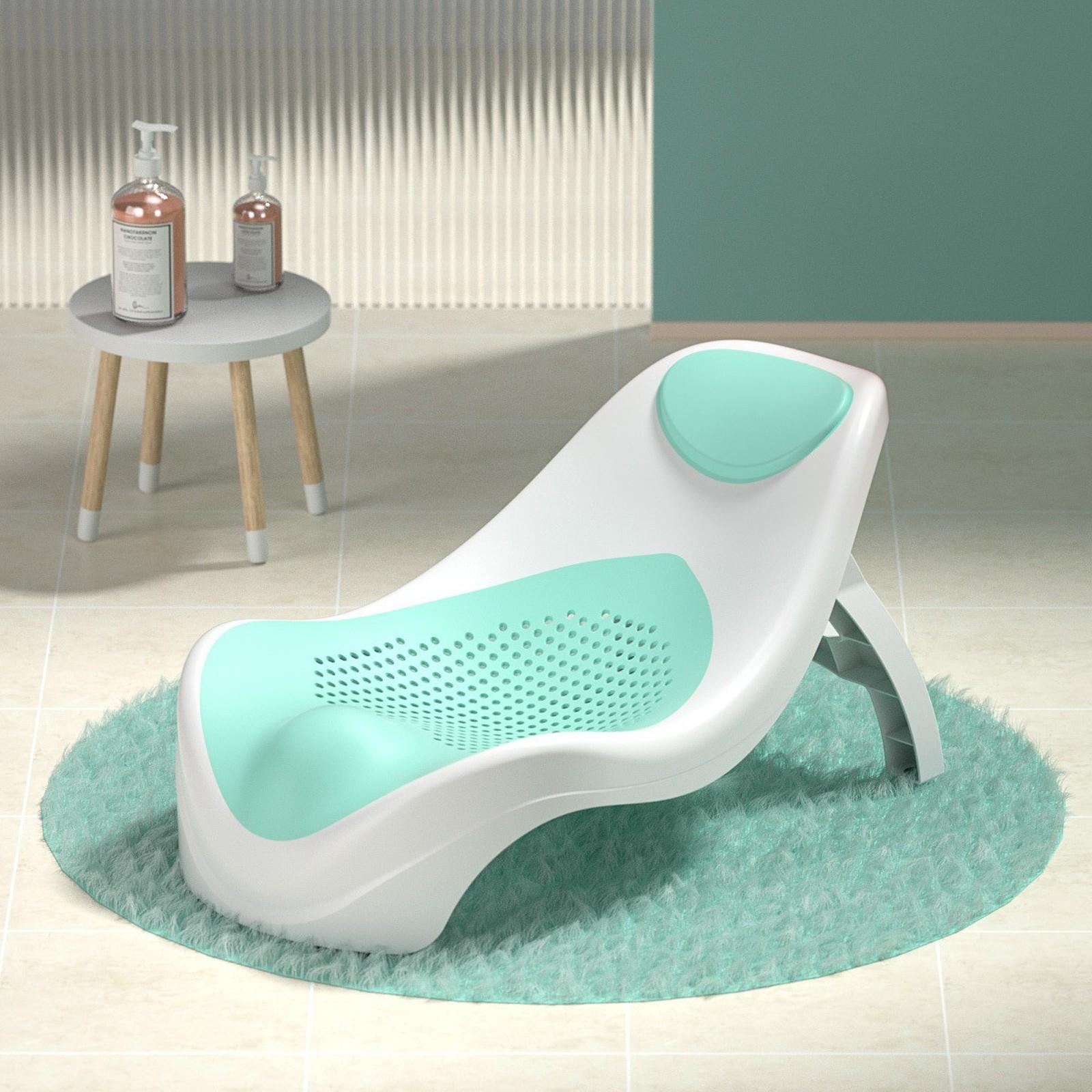 

Детская ванночка для ванны Сетка для ванны Коврик для ванны Сетчатый карман Кровать для ванны для новорожденных Складная ванночка для ванны Рамка для ванны One Size