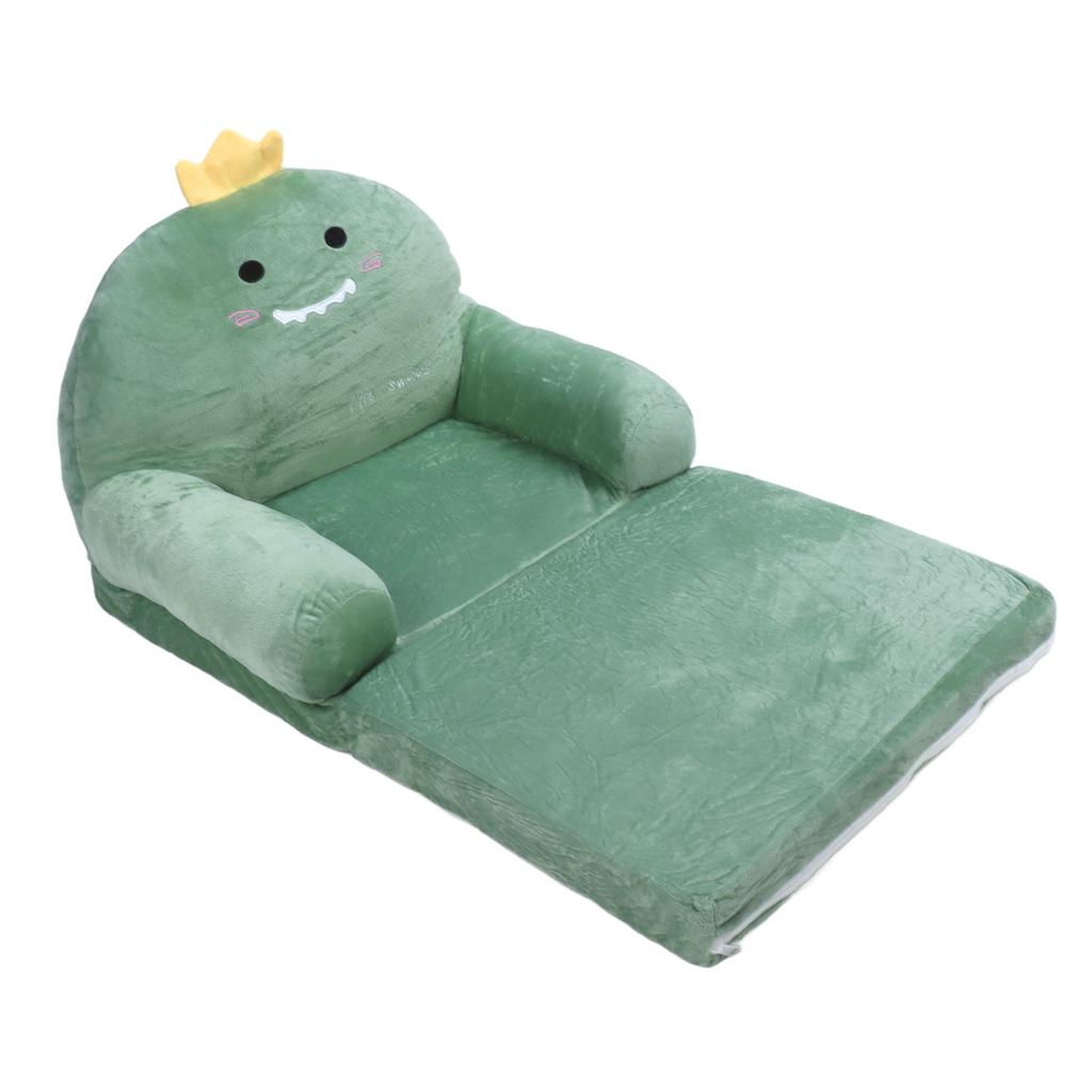 Foldable Kids Sofa Cute Cartoon Soft Comfortable Kids Folding Sofa Bed Kids Couch for Toddlers Kids