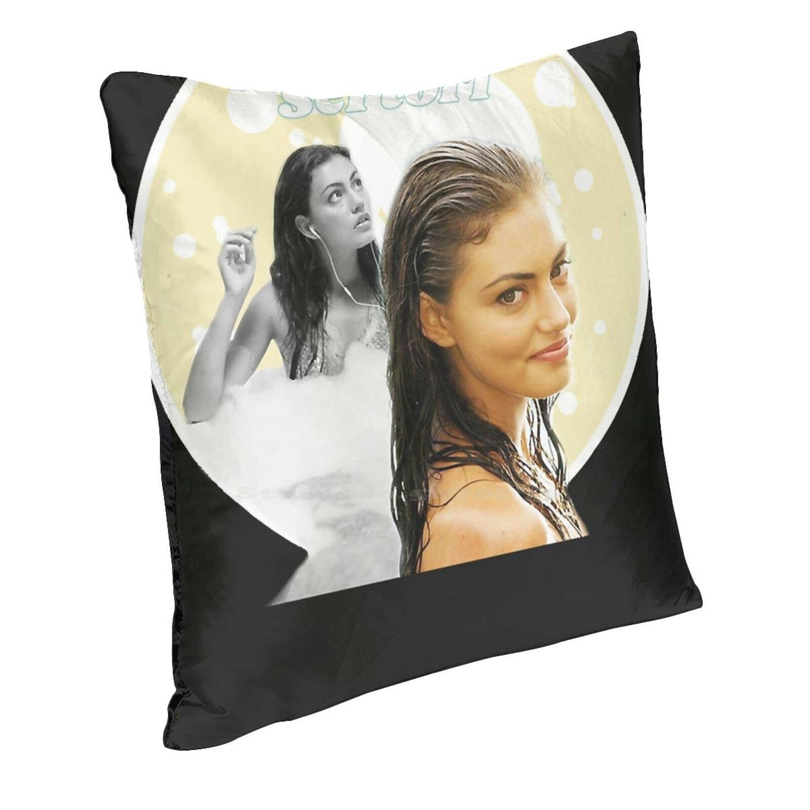 Cleo Sertori - H2O Just Add Water Home Sofa Car Waist Throw Pillowcase H2O Just Add Water Cleo Rikki Emma Australia Cute Trendy Peach skin 18*18(CM)-1Pcs