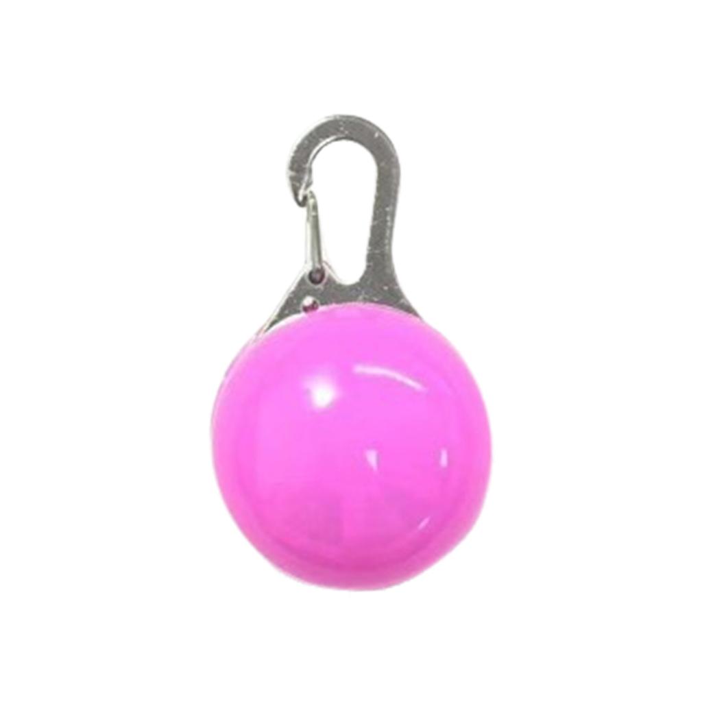 LED Glowing Dog Collar Pendant Light Up Reflective Night Walking Safety Pet Accessories for Small Medium Large Dogs