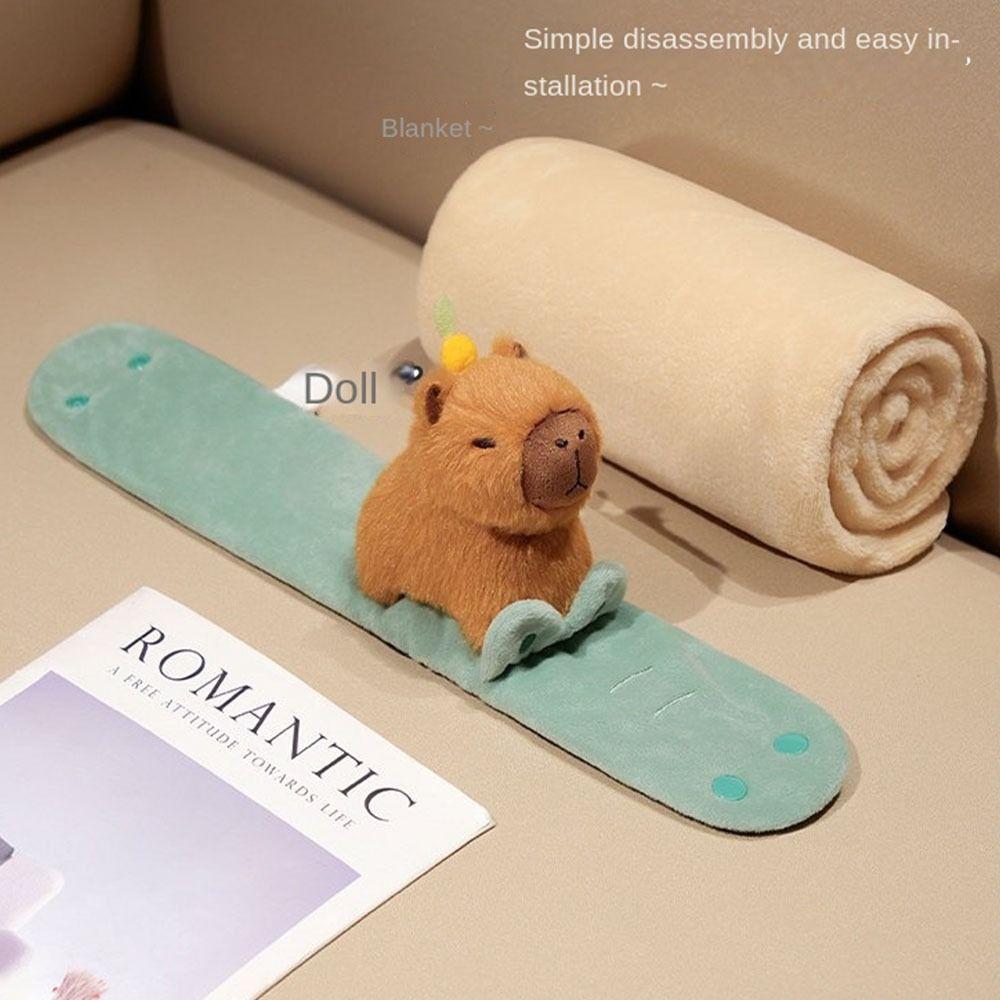 Animal Shaped Air Conditioning Blanket Warm Animals Stuffed Toy Office Nap Blanket  Warm Winter
