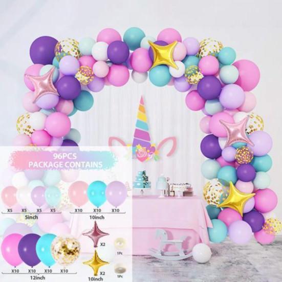 2025 Latex Balloon Chain Package Custom Size for Birthday Wedding Baby Shower and Opening Site Decorations