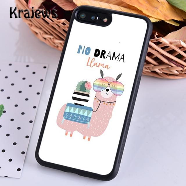 No Drama Prob Llama Lama For iPhone 17 Air 16 Phone Case Cover 15 14 plus 12 13 pro max coque Fundas