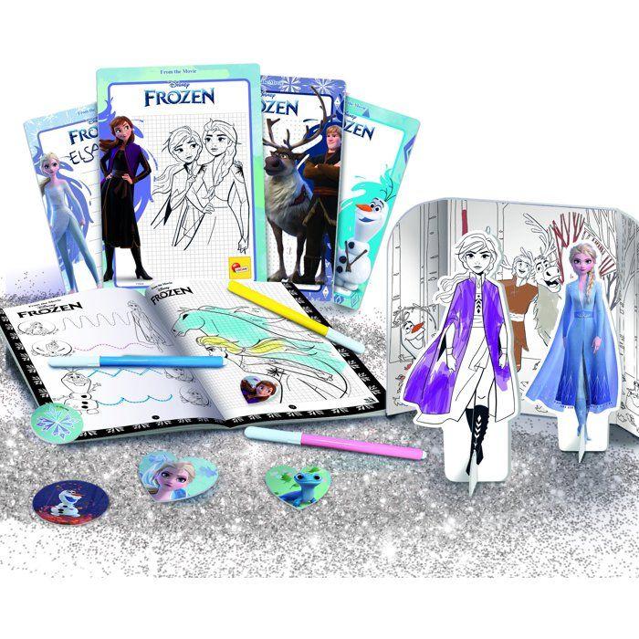 Sac a dos école de dessin et coloriage - LISCIANI - Frozen - Dessin et coloriage - Format nomade